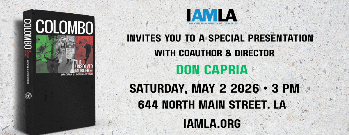 Book Presentation -  Colombo: The Unsolved Murder by Don Capria
